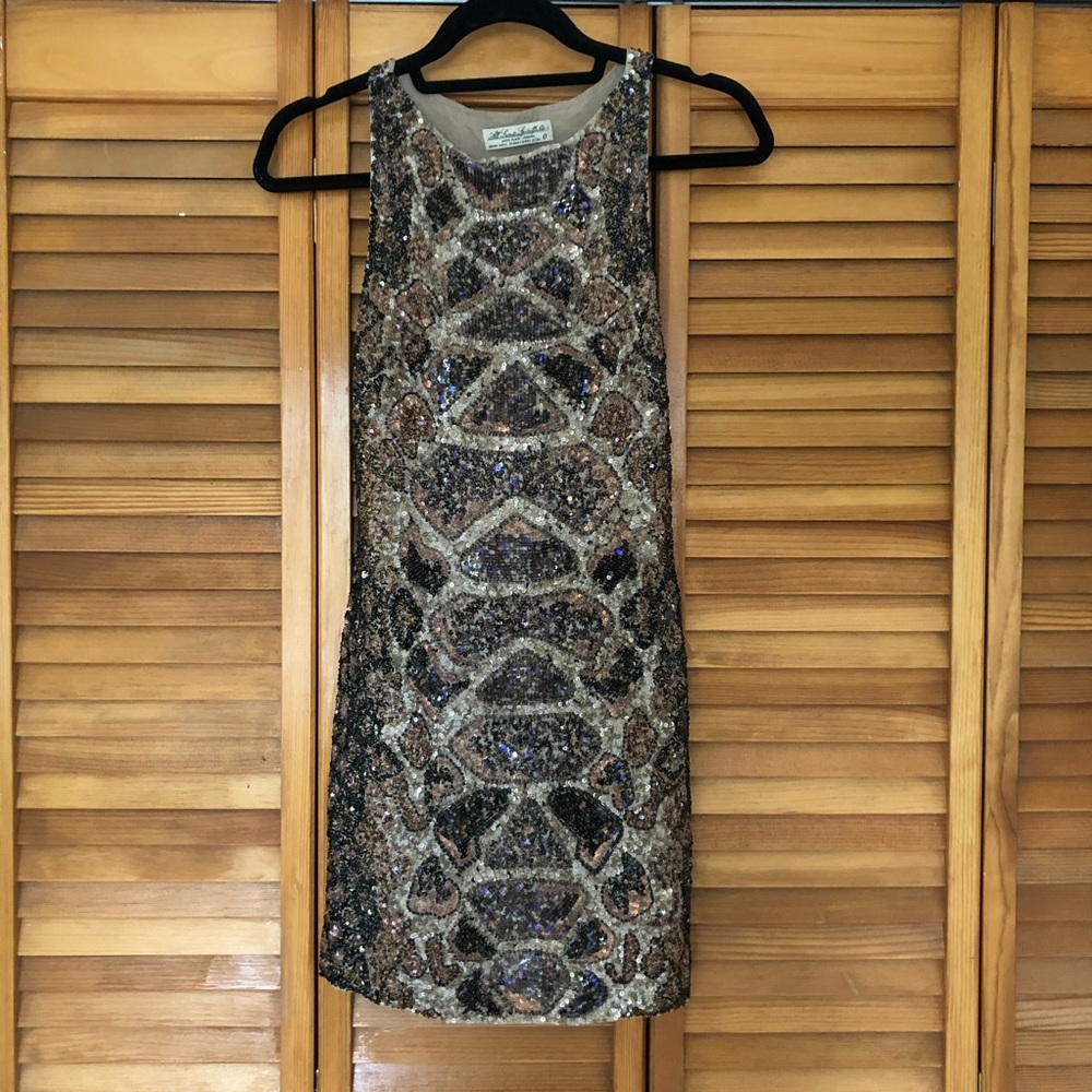 All Saints Beaded Python Dress - image 2